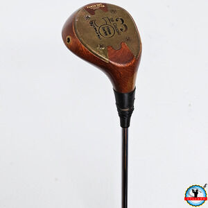 Louisville Golf The Classic 50's Series Persimmon 3-Wood RH Regular Steel 42.5"